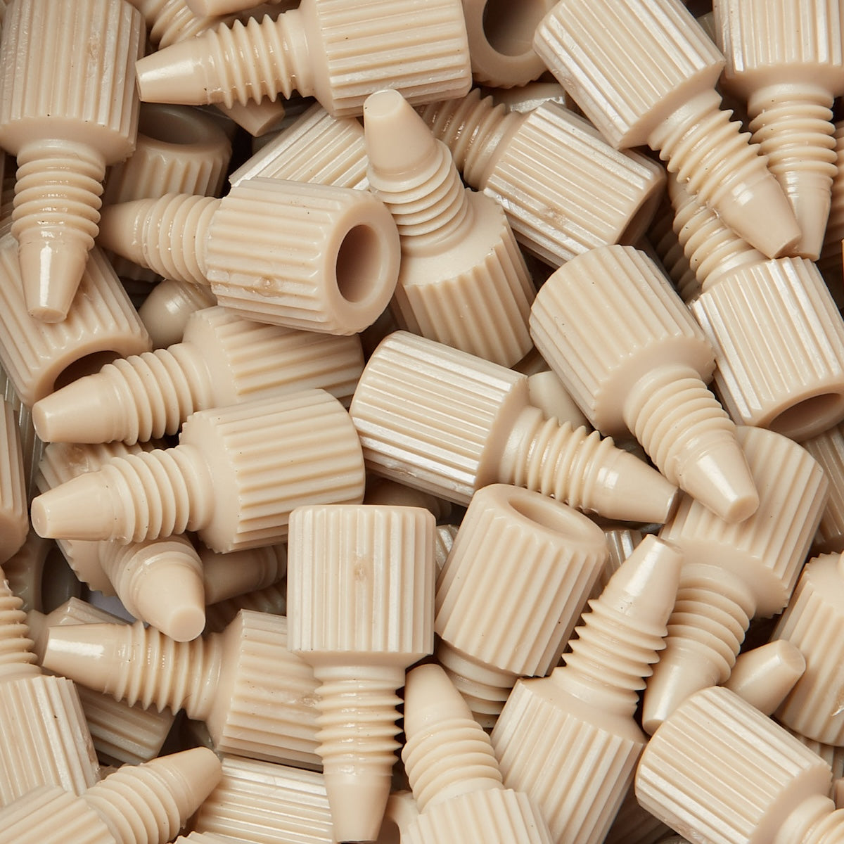 PEEK Unions and Connectors - High Performance Polymer-Plastic Fastener Components