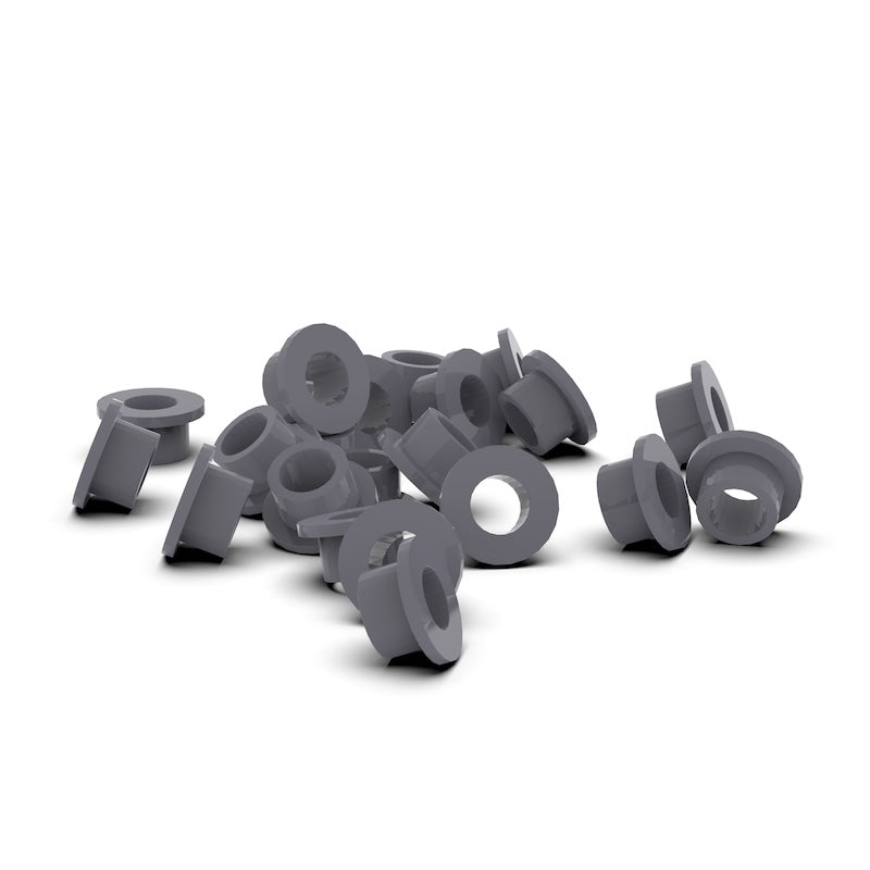 Polyvinyl Chloride (PVC) Custom Manufactured Flanged Bushings