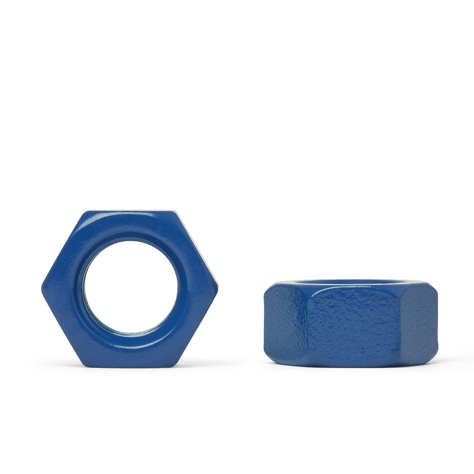 PTFE/Teflon Coated A2-70 Stainless Steel Hexagon Nuts - DIN 934