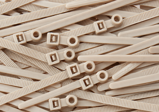 PEEK Cable Ties (With Mounting Hole)