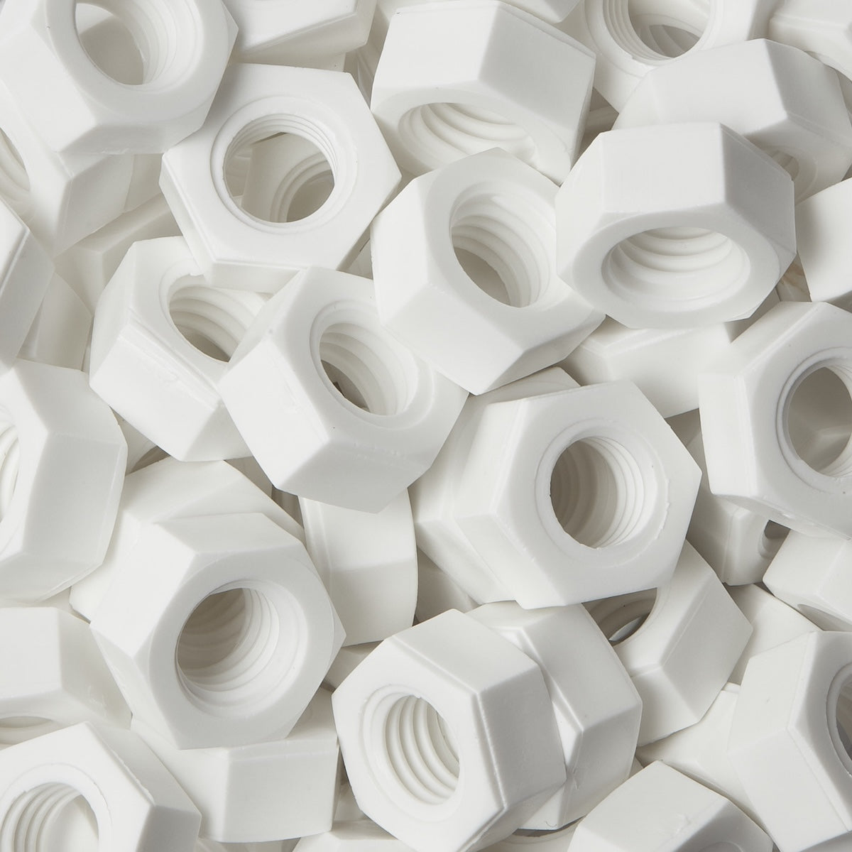 Polypropylene Hexagon Nuts - DIN 934